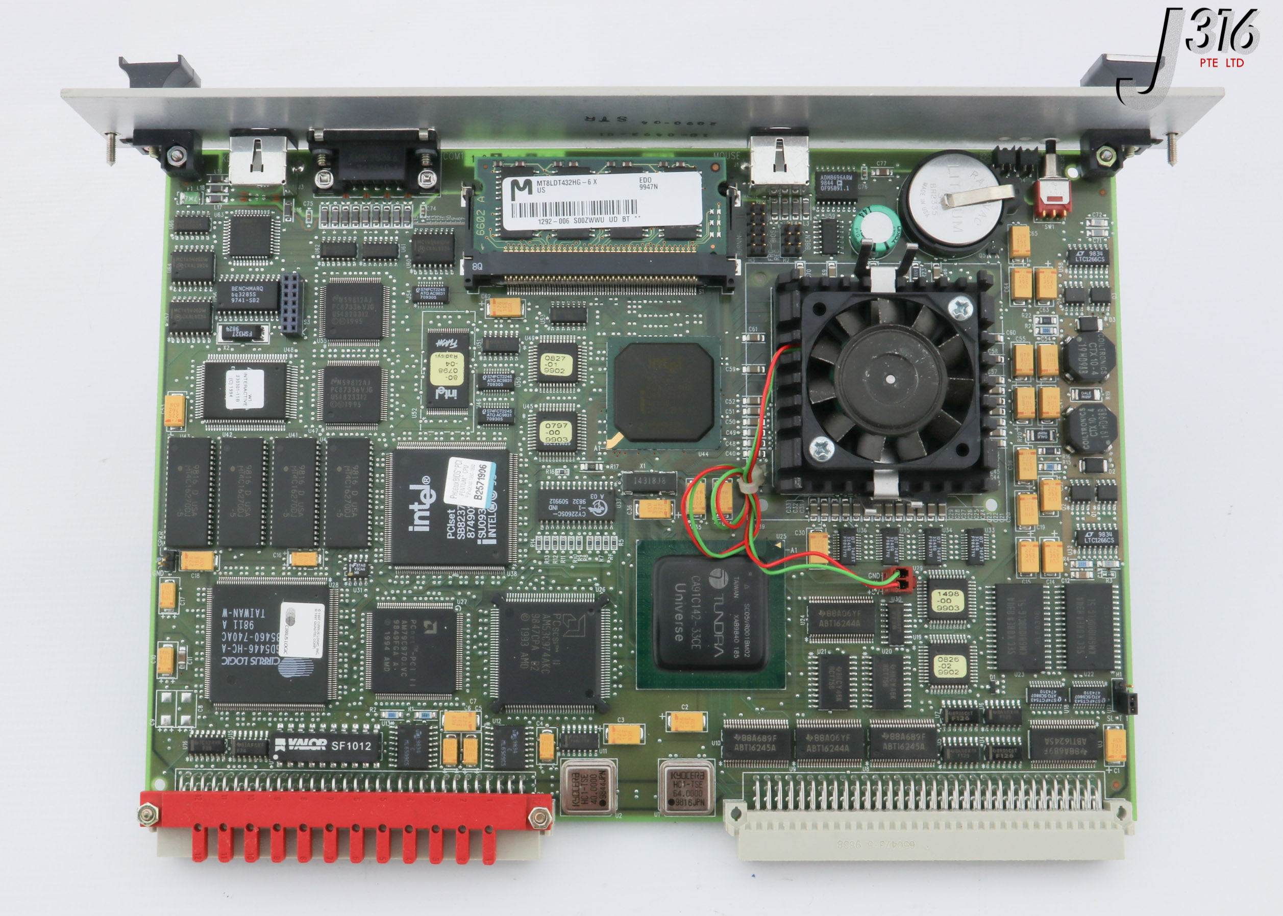 レイ 25857 APPLIED MATERIALS RADISYS PCB, CARD PENTIUM 133MHZ 128MB RAM